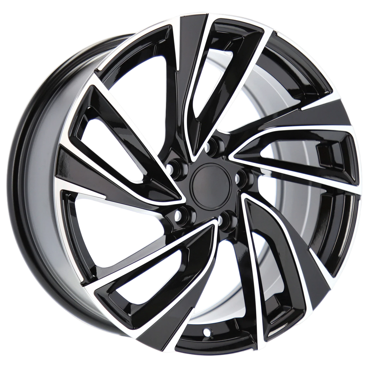 Alu kola pro Volkswagen B5772 8x18 5x112 ET45 57.1 Black Polished | Wheelsup.cz