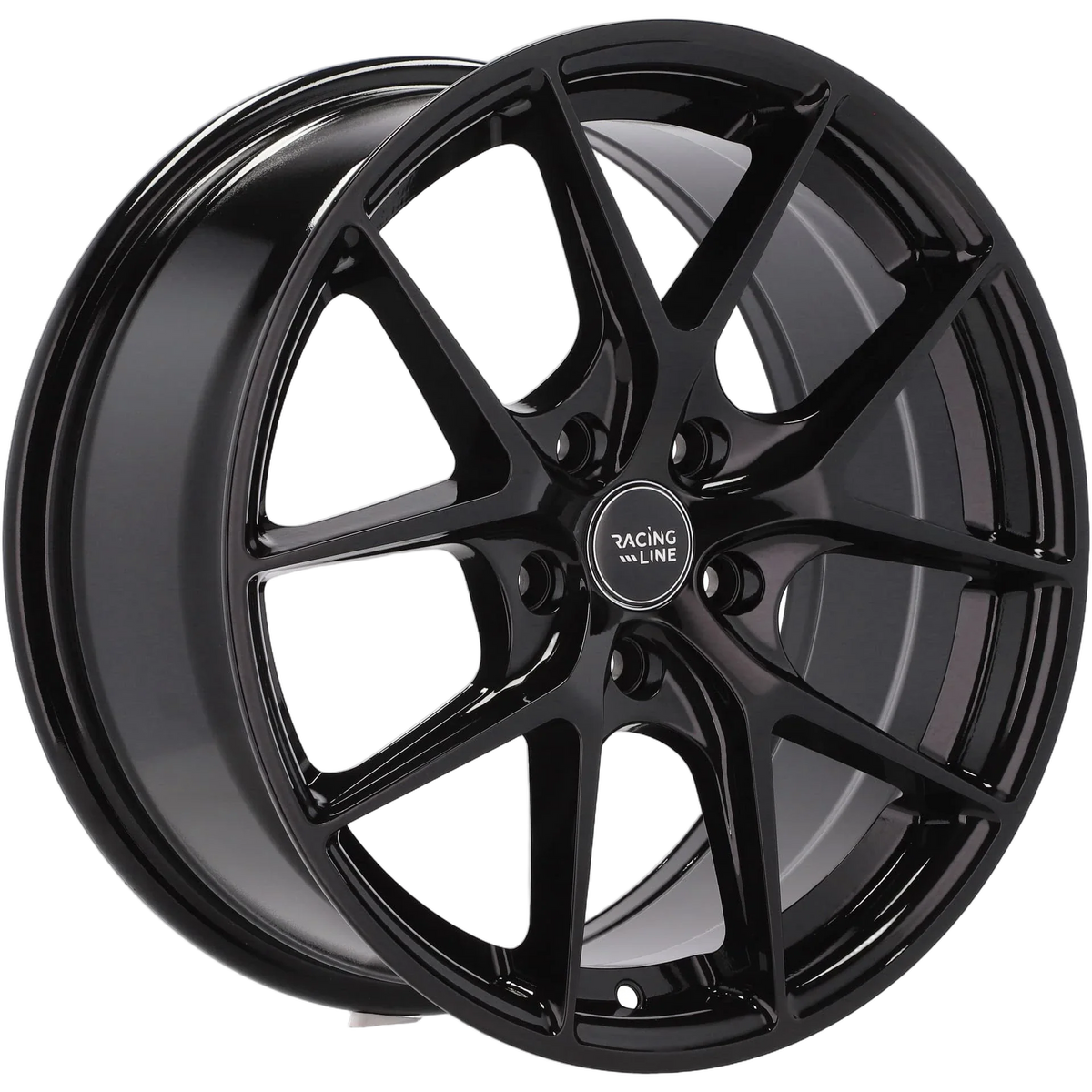 Alu kola Racing Line B5796 7.5x17 5x100 ET40 57.1 Black | Wheelsup.cz