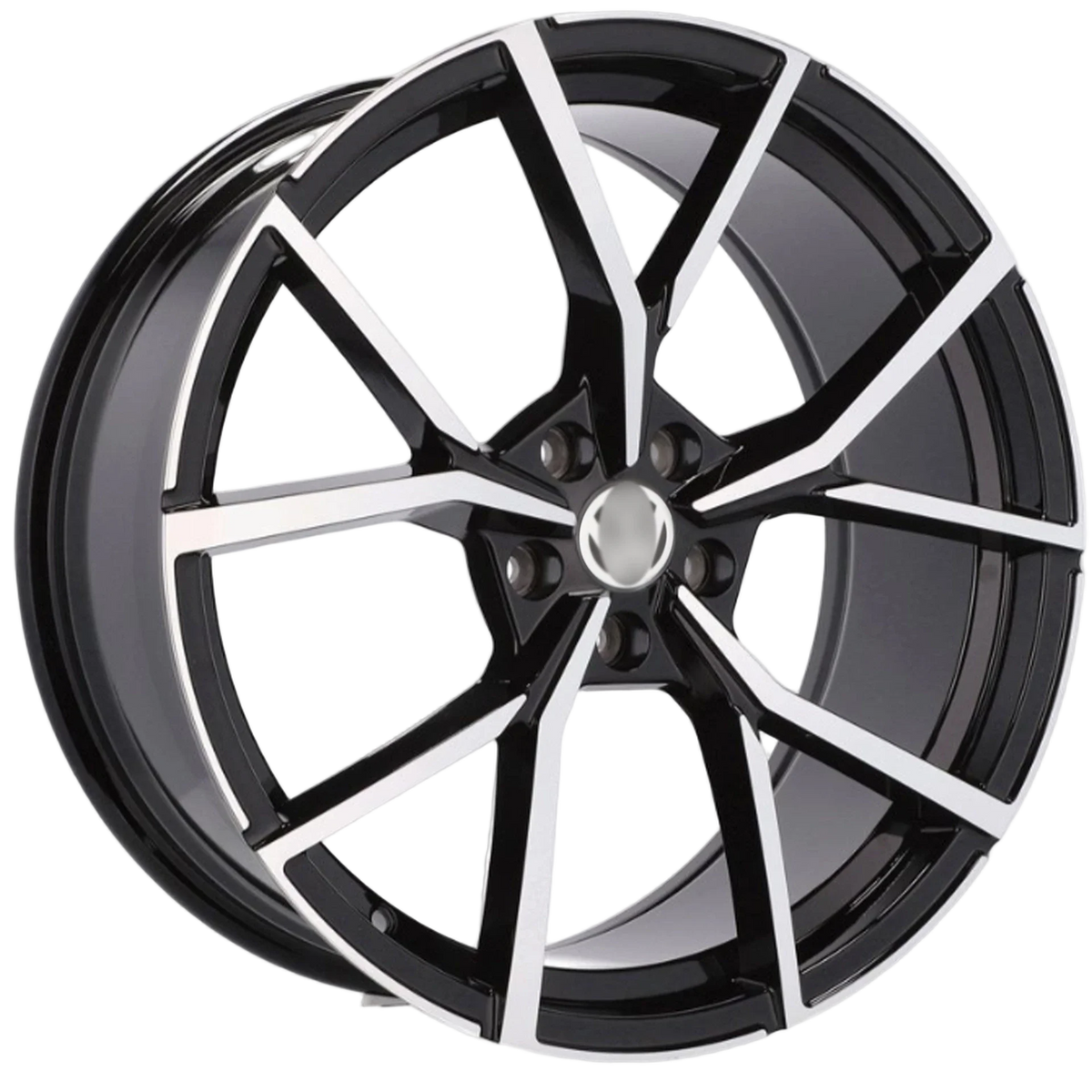 Alu kola pro Volkswagen B5801 8x18 5x112 ET50 57.1 Black Polished | Wheelsup.cz