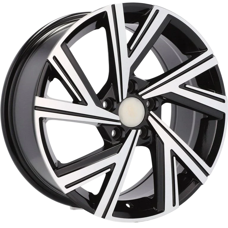 Alu kola pro Volkswagen B5805 7.5x17 5x112 ET45 57.1 Black Polished | Wheelsup.cz