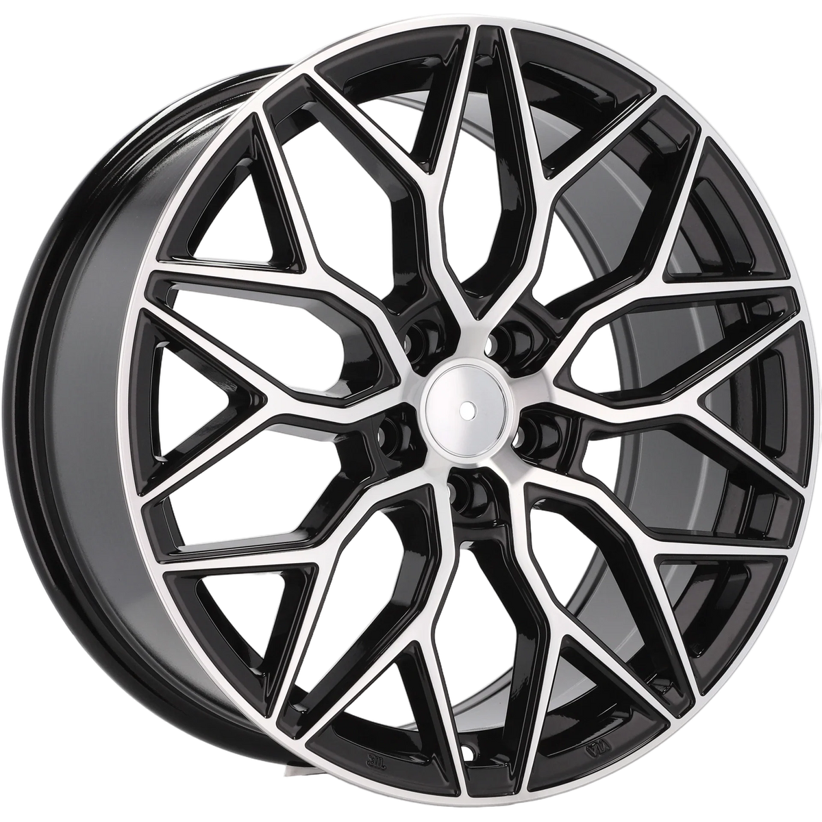 Alu kola Racing Line B5812 7.5x17 5x115 ET40 70.1 Black Polished | Wheelsup.cz