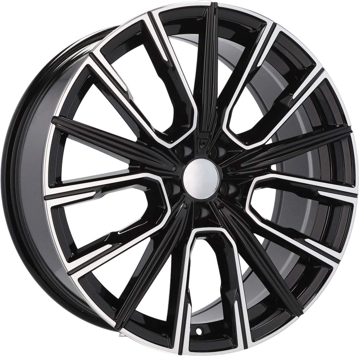 Alu kola pro BMW B5836 8.5x21 5x112 ET25 66.6 Black Polished | Wheelsup.cz