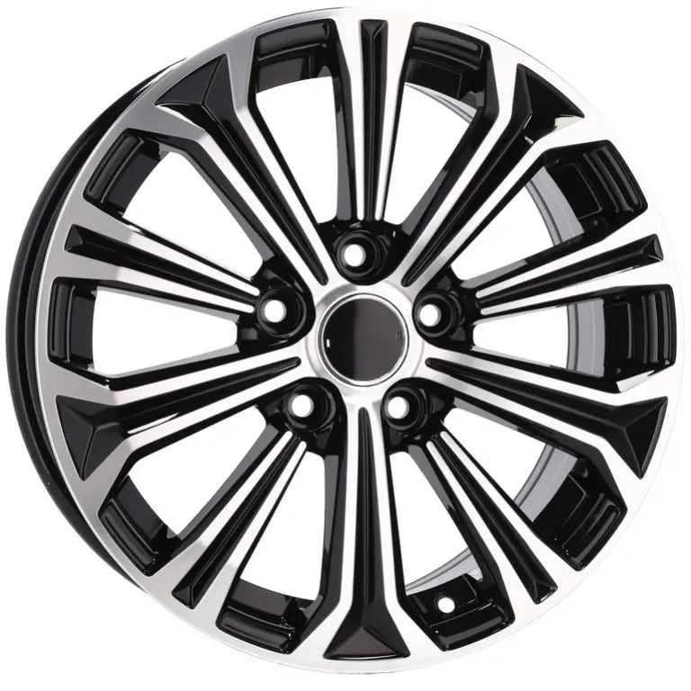 Alu kola pro Toyota B5845 6x15 5x100 ET40 54.1 Black Polished | Wheelsup.cz