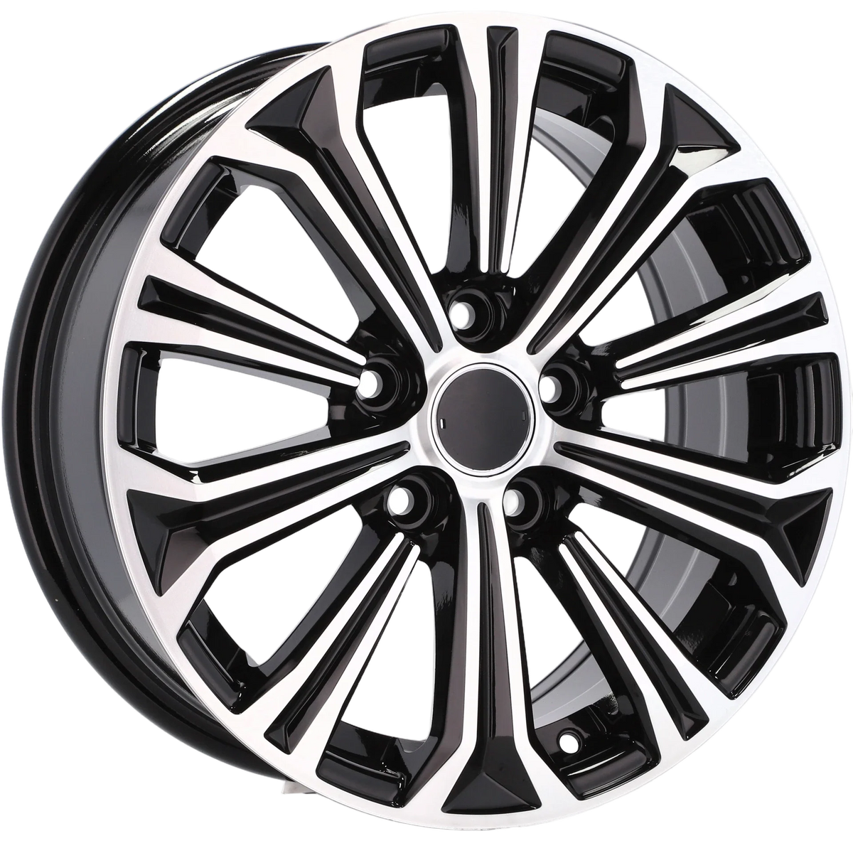 Alu kola pro Toyota B5845 6.5x16 5x114.3 ET40 60.1 Black Polished | Wheelsup.cz