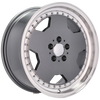 Alu disky pre Mercedes B5852 8x17 5x112 ET25 66.6 Sivá