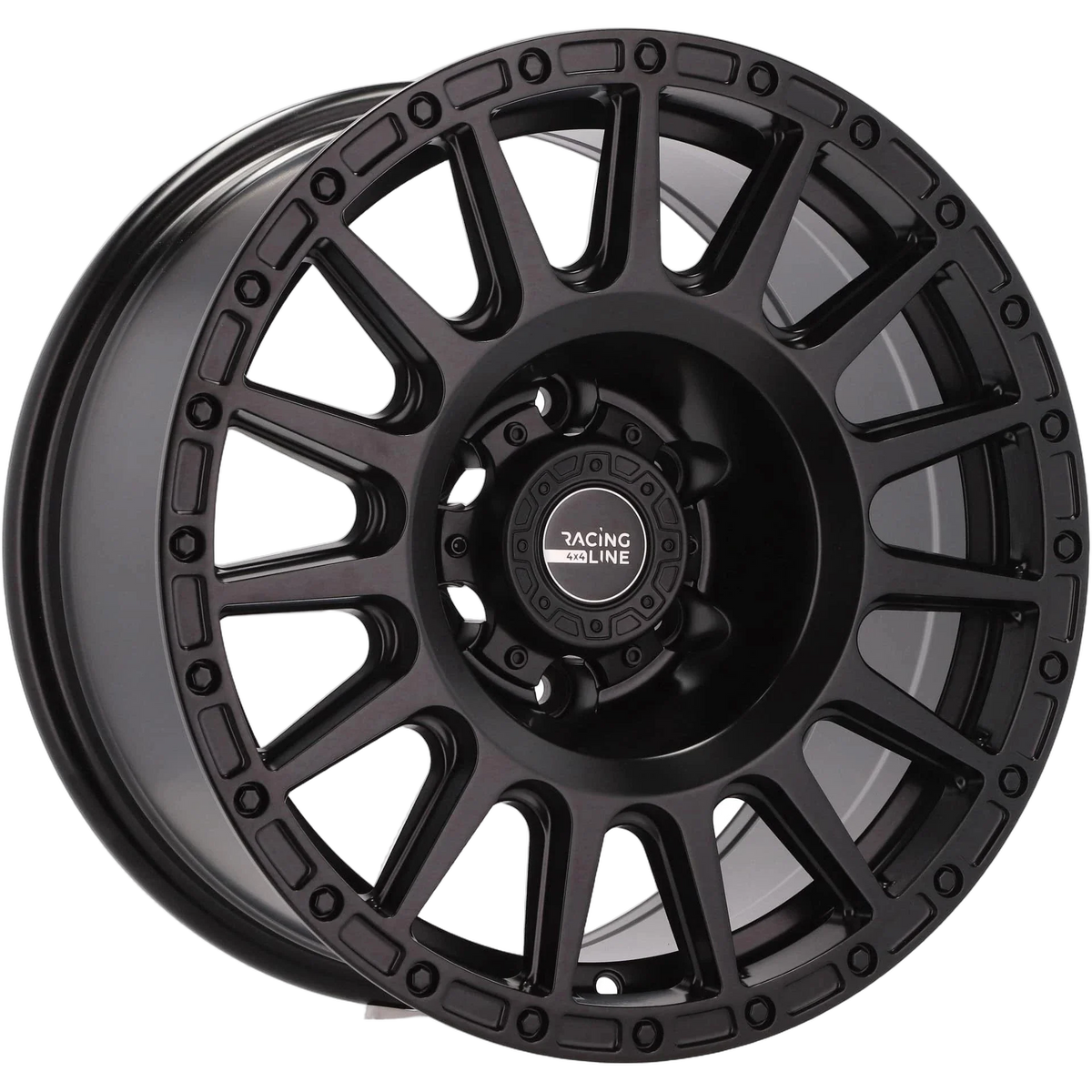 Alu kola pro Offroad B5877 8x17 6x139.7 ET-15 110.1 Black Half Matt | Wheelsup.cz