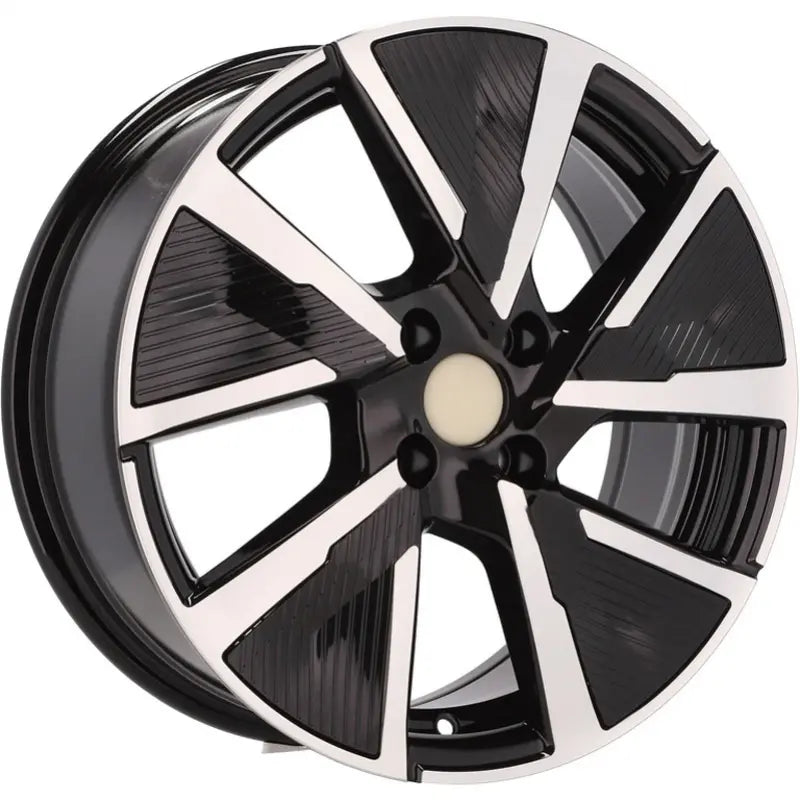 Alu kola pro Peugeot B5906F 6.5x16 4x108 ET32 65.1 Black Polished | Wheelsup.cz