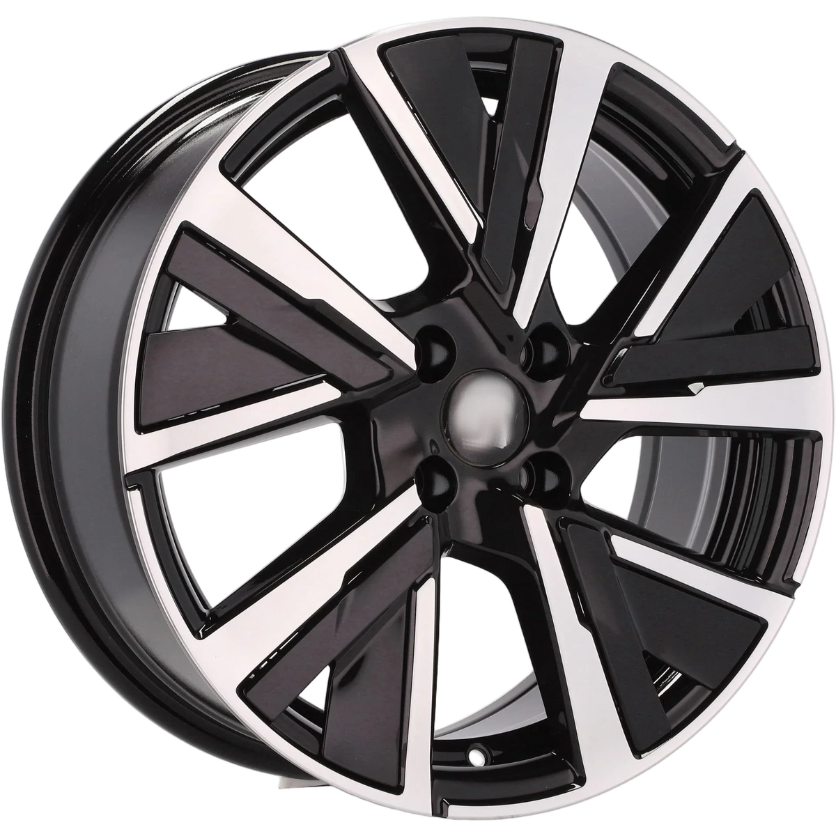 Alu kola pro Peugeot B5906 6.5x16 4x108 ET32 65.1 Black Polished | Wheelsup.cz