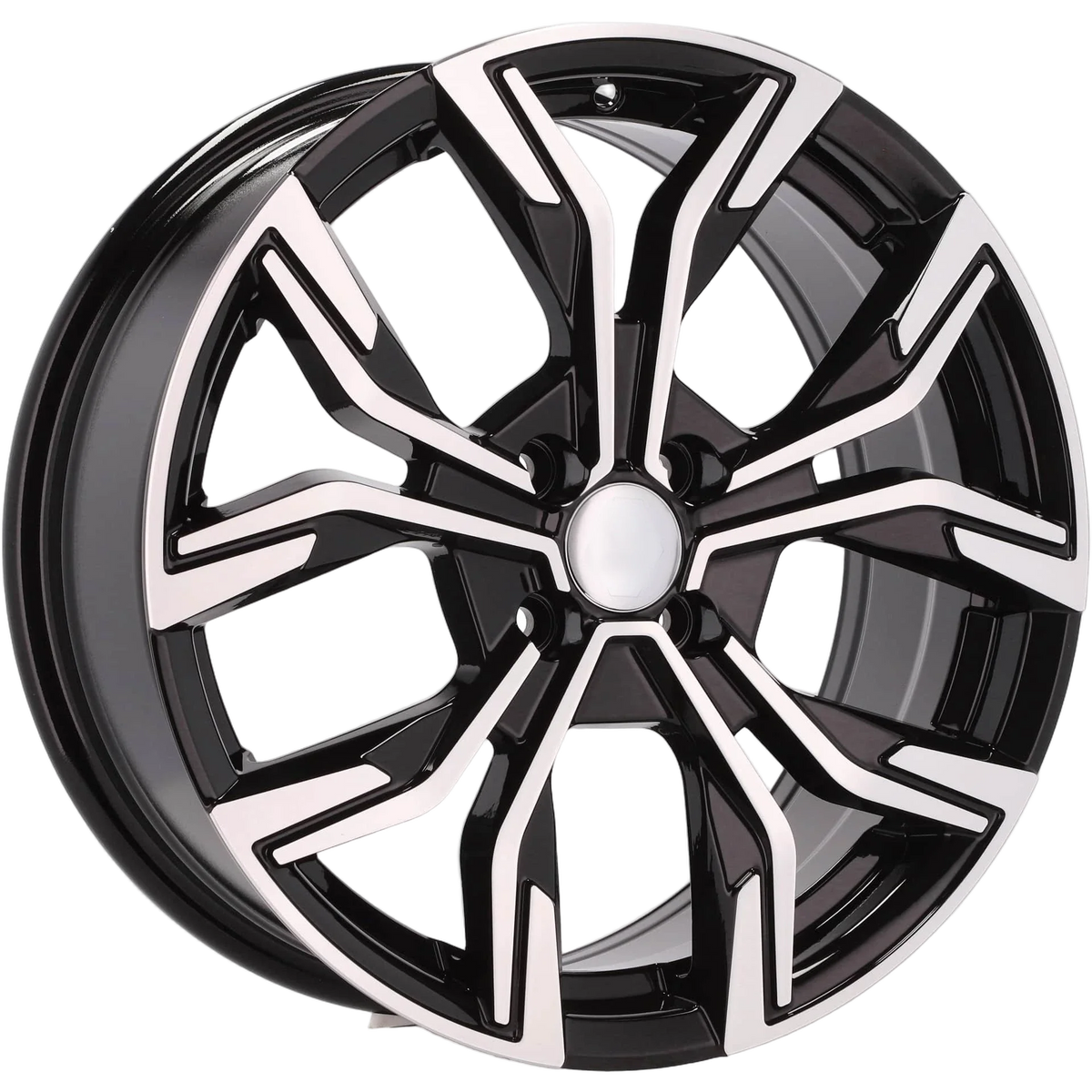 Alu kola pro Renault B5920 7x17 5x114.3 ET35 66.1 Black Polished | Wheelsup.cz