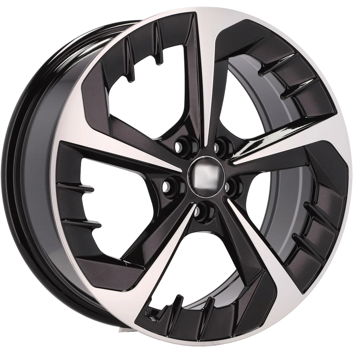 Alu kola pro Seat B5943 7x17 5x100 ET51 Black Polished | Wheelsup.cz