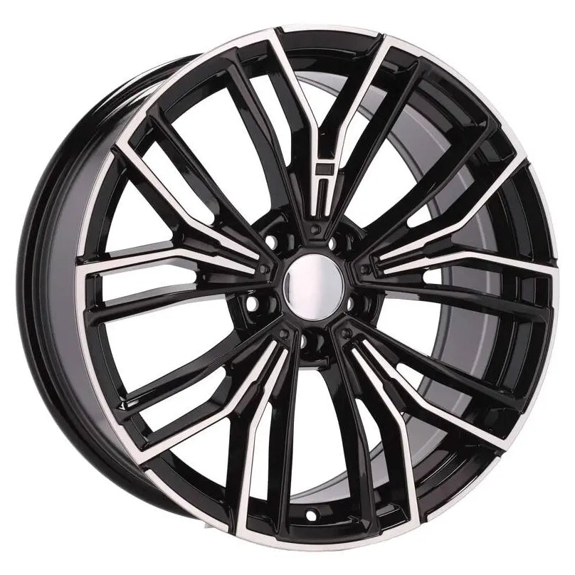 Alu kola pro BMW B5964 8.5x20 5x112 ET25 66.6 Black Polished | Wheelsup.cz
