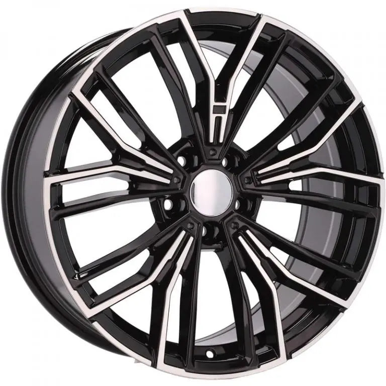 Alu kola pro BMW B5964 9.5x20 5x112 ET37 66.6 Black Polished | Wheelsup.cz