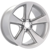 Alu disky pre BMW BK086 8x17 5x120 ET20 74.1 Strieborná