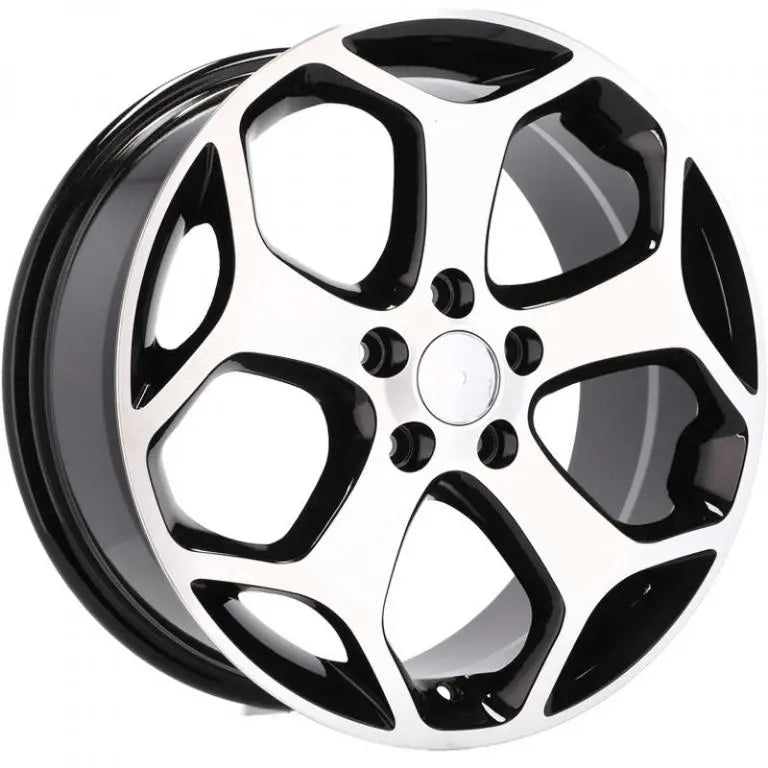 Alu kola pro Ford BK386 6x14 4x108 ET35 63.4 Black Polished | Wheelsup.cz