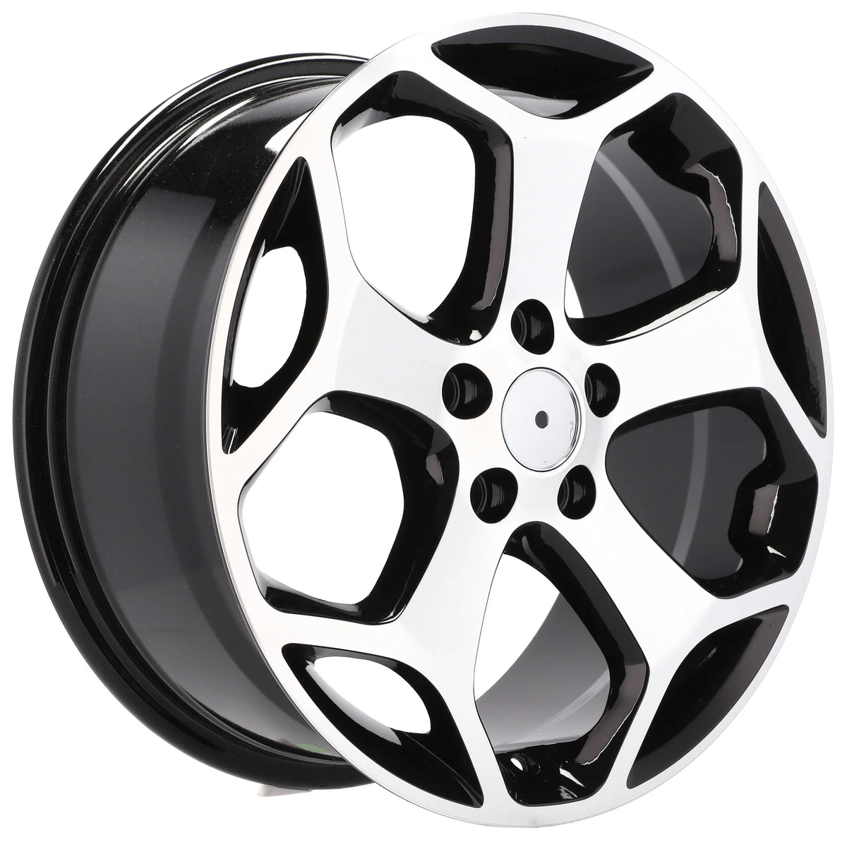 Alu kola pro Ford BK386 6x14 4x108 ET35 63.4 Black Polished | Wheelsup.cz