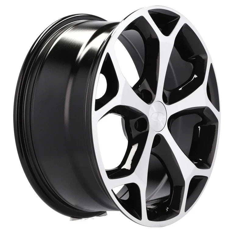 Alu kola pro Ford BK386 6x14 4x108 ET35 63.4 Black Polished | Wheelsup.cz