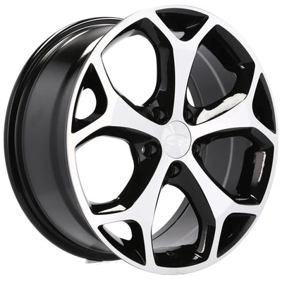 Alu kola pro Ford BK386 6x14 4x108 ET35 63.4 Black Polished | Wheelsup.cz