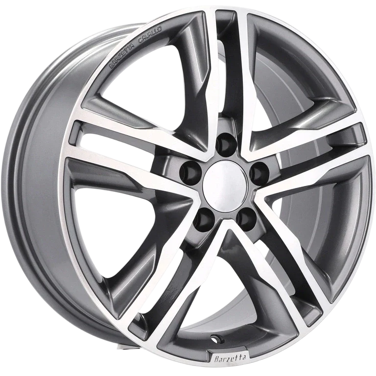 Alu kola pro Volkswagen BK424 7.5x17 5x120 ET50 65.1 Grey Polished | Wheelsup.cz