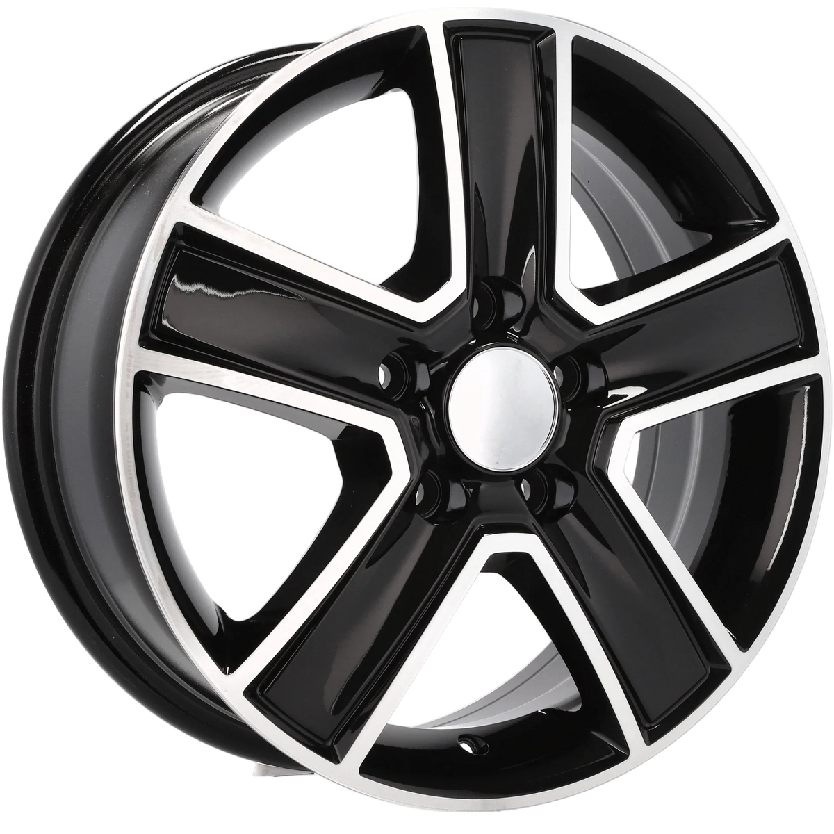 Alu kola Racing Line BK473 6.5x16 5x108 ET44 65.1 Black Polished | Wheelsup.cz