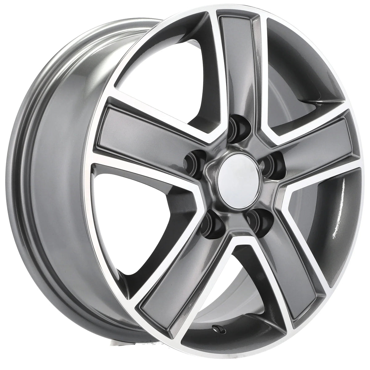 Alu kola pro Mercedes BK473 6.5x15 5x130 ET50 84.1 Grey Polished | Wheelsup.cz