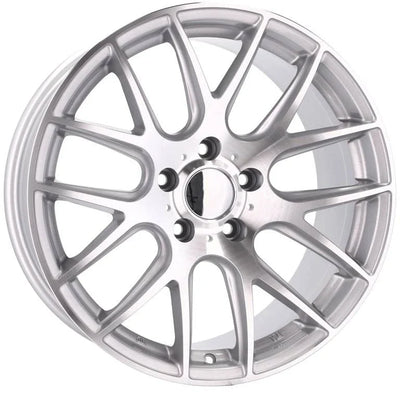 Alu kola pro BMW BK663 8.5x19 5x120 ET35 Polished Silver