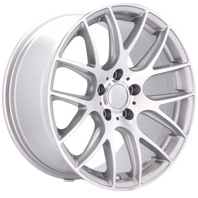 Alu kola pro BMW BK663 9.5x19 5x120 ET38 Polished Silver | Wheelsup.cz