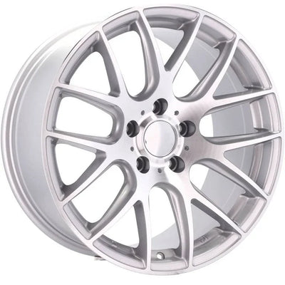 Alu kola pro BMW BK663 8.5x19 5x120 ET35 Polished Silver | Wheelsup.cz