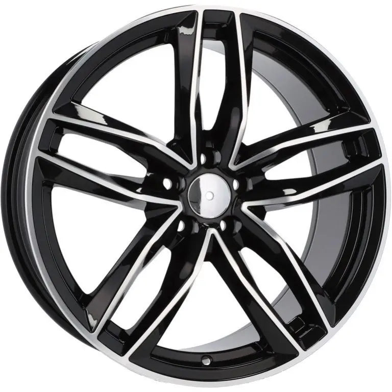 Alu kola pro Audi BK690 9x20 5x112 ET35 66.6 Black Polished | Wheelsup.cz