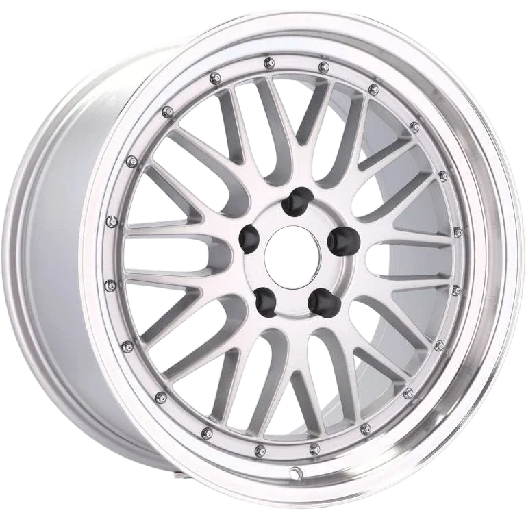 Alu kola pro BMW BK848 9.5x19 5x120 ET20 74.1 Silver & Polished Lip | Wheelsup.cz