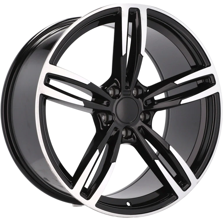 Alu kola pro BMW BK855 9x18 5x120 ET40 72.6 Black Polished | Wheelsup.cz