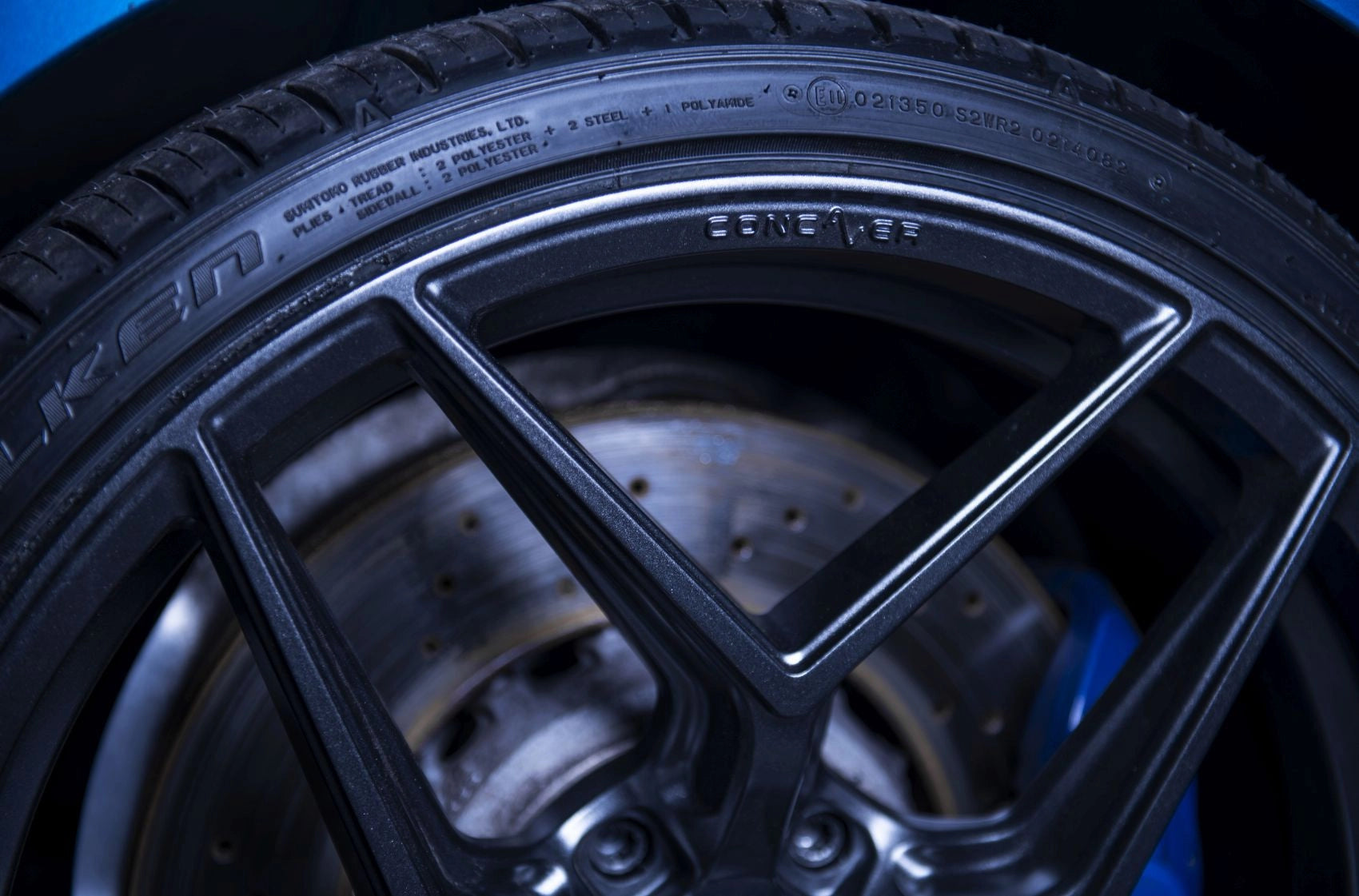 Alu kola BMW 2 Series M2 Concaver CVR2 Carbon Graphite 267 11346