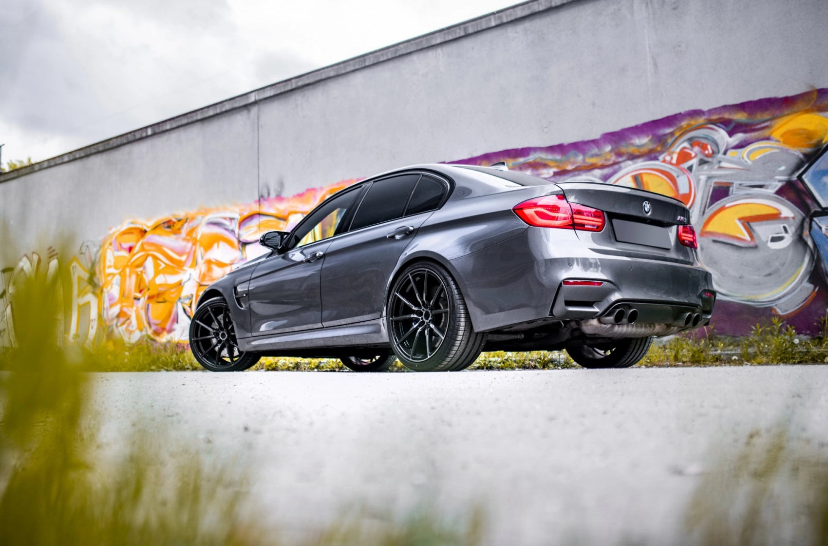 Alu kola BMW 3 Series M3 Concaver CVR4 Double Tinted Black 582 13386