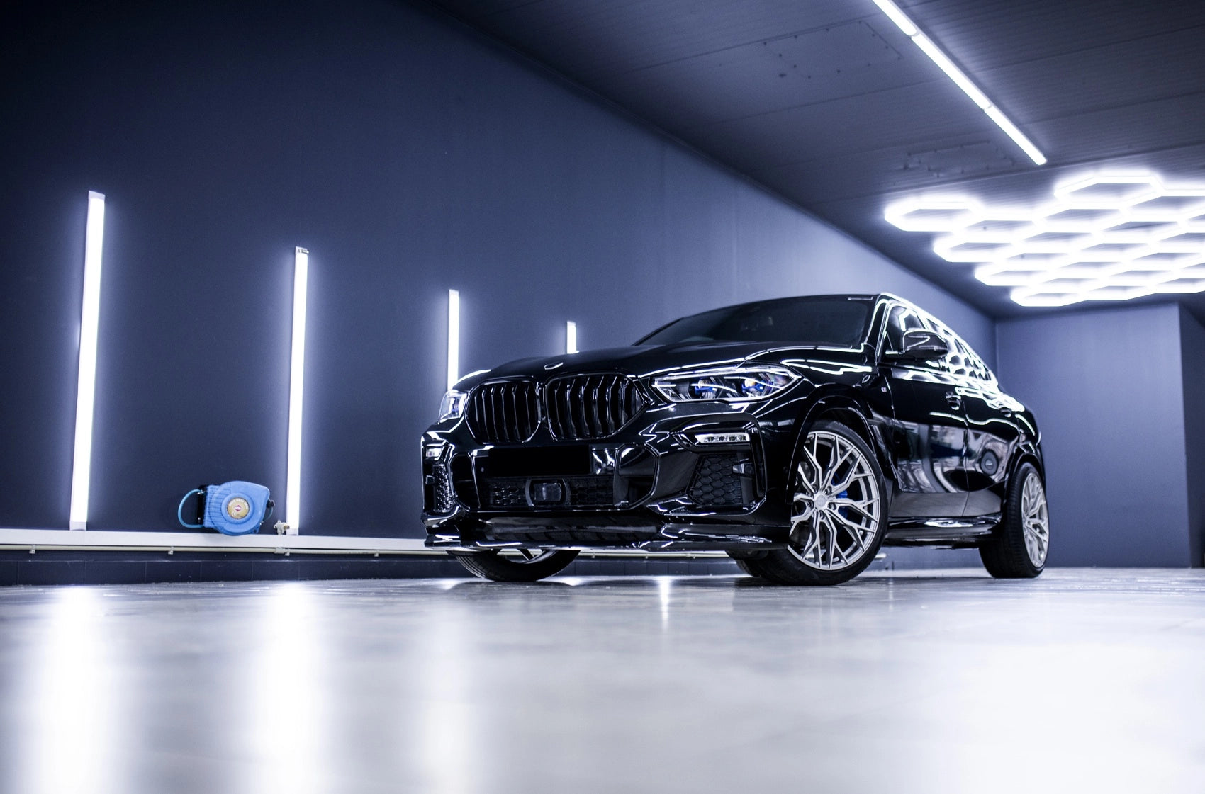 Alu kola BMW X6 X6M Concaver CVR1 Brushed Titanium 772 11501