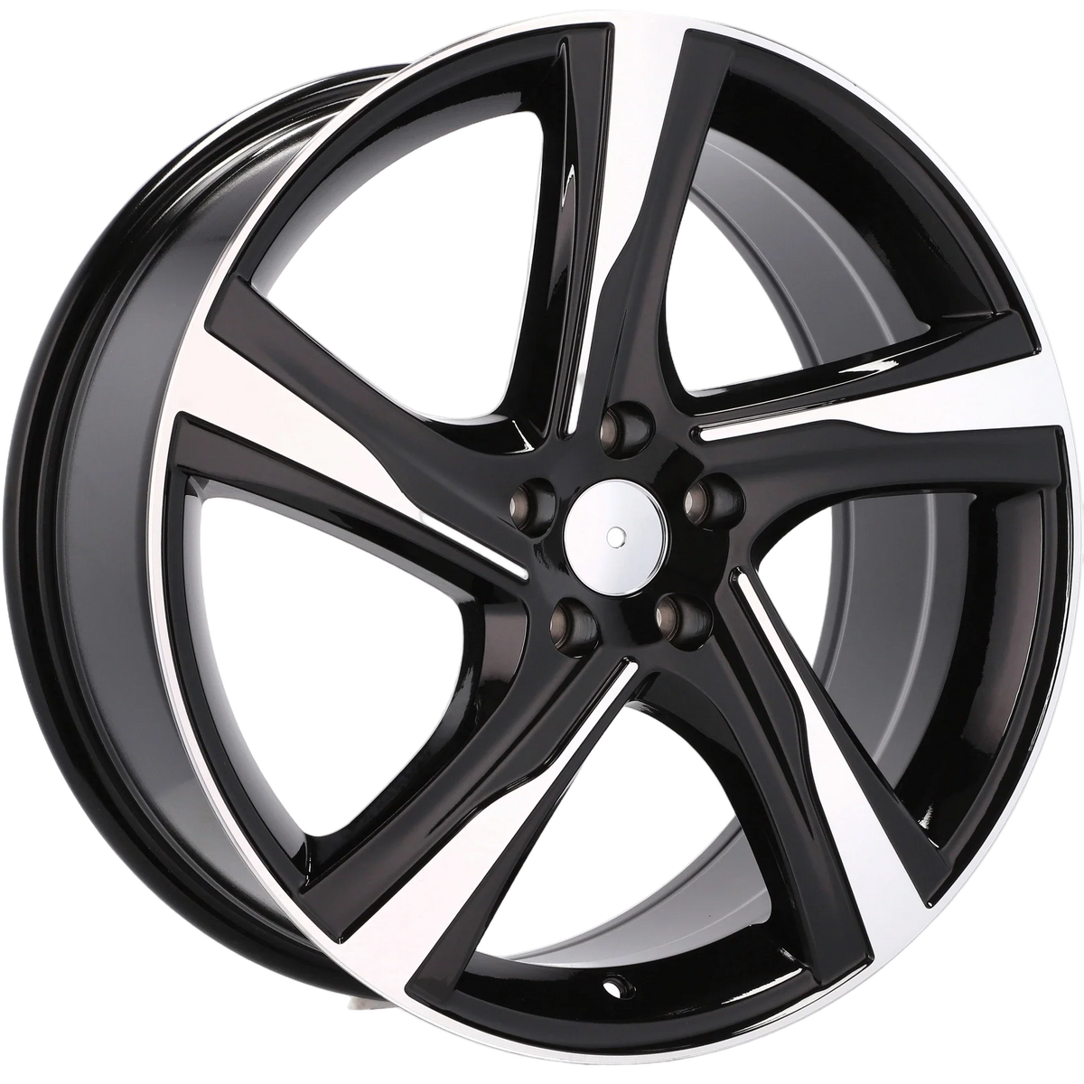 Alu kola pro Volvo BY115 7.5x18 5x108 ET49 63.4 Black Polished | Wheelsup.cz