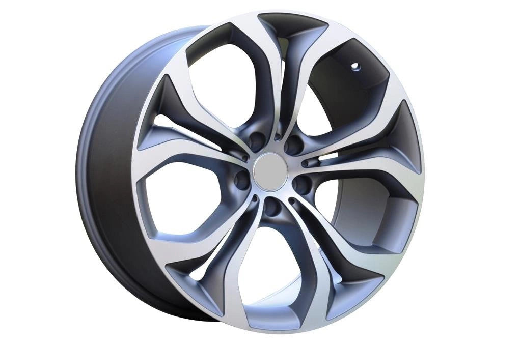 Alu kola pro BMW BY117 9x19 5x120 ET48 74.1 Grey Polished | Wheelsup.cz