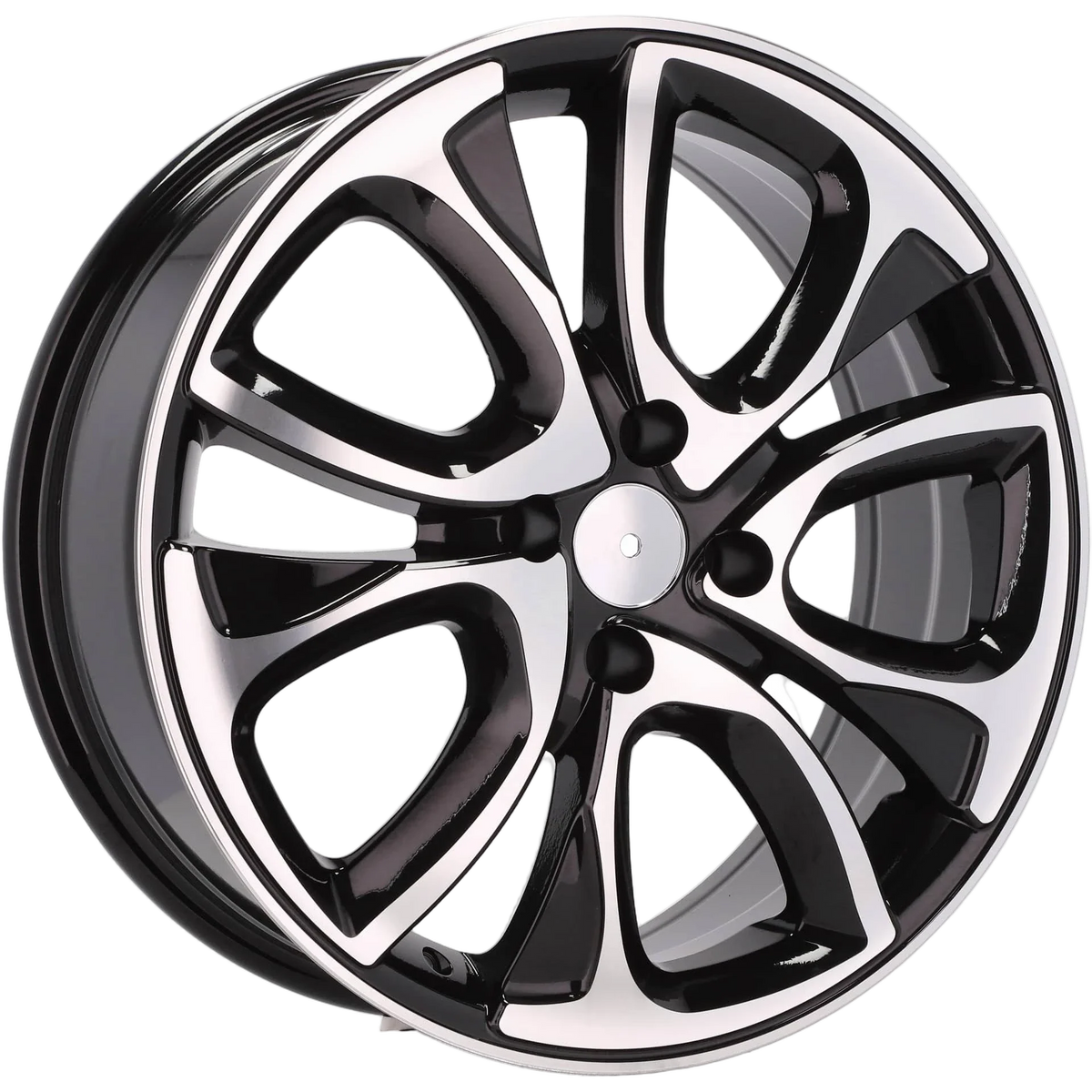 Alu kola pro Citroen BY124 7x18 4x108 ET30 65.1 Black Polished | Wheelsup.cz