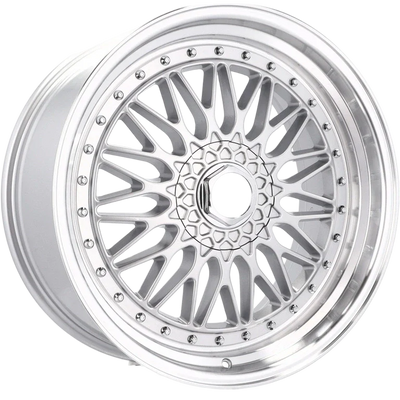 Alu kola Racing Line BY479 9x16 4x100 ET20 73.1 Silver & Polished Lip | Wheelsup.cz