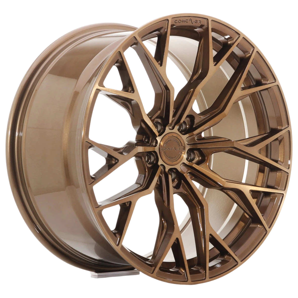 Alu disky Concaver CVR1 8x19 5x112 ET36 72.6 Bronzová