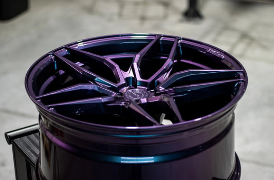 Alu kola Concaver CVR3 Gloss Blue Purple Chameleon 1312 9363 7