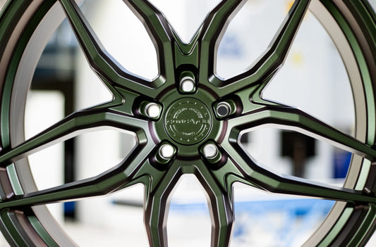 Alu kola Concaver CVR3 Matt Bronze Green Chameleon 1315 14131 1