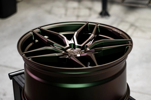 Alu kola Concaver CVR3 Matt Bronze Green Chameleon 1315 14889 9
