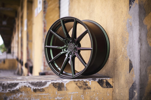 Alu kola Concaver CVR4 Matt Bronze Green Chameleon 924 379 20