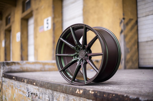 Alu kola Concaver CVR4 Matt Bronze Green Chameleon 924 5930 12