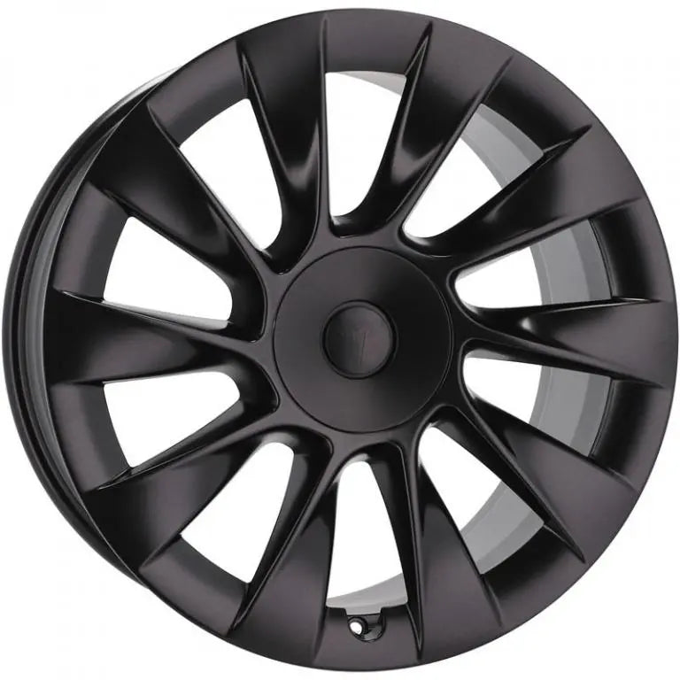 Alu kola pro Tesla D1797 9.5x20 5x114.3 ET45 64.1 Black Half Matt | Wheelsup.cz