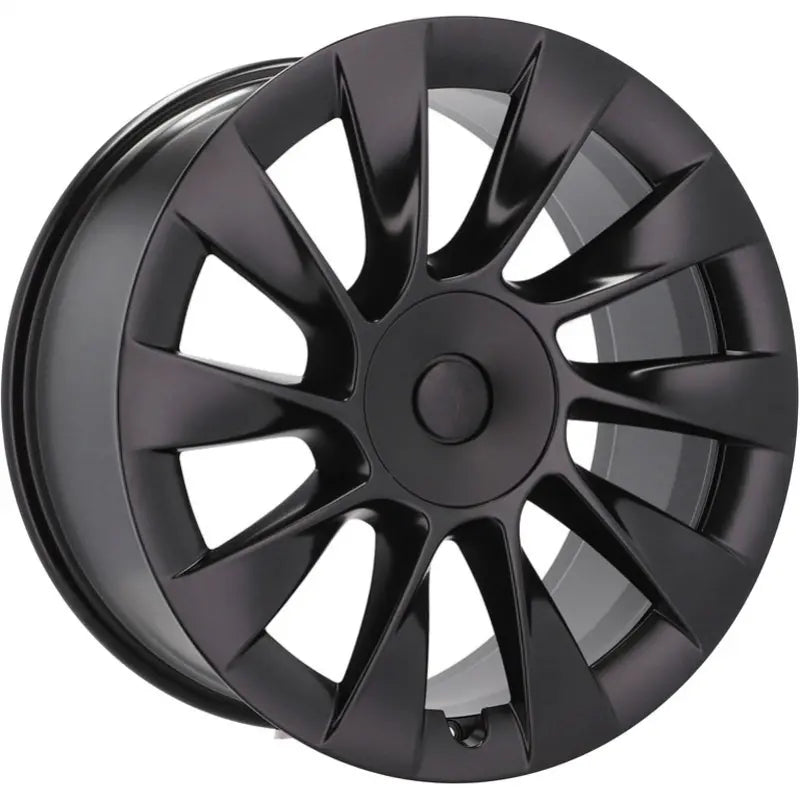 Alu kola pro Tesla D1797 9.5x20 5x114.3 ET45 64.1 Black Half Matt | Wheelsup.cz
