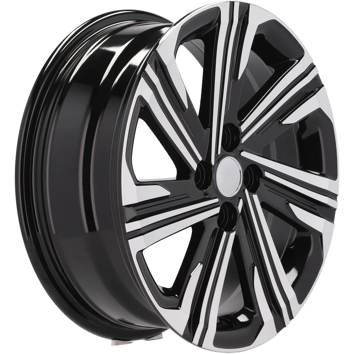 Alu kola pro Toyota D1822 5.5x15 4x100 ET45 54.1 Black Polished | Wheelsup.cz