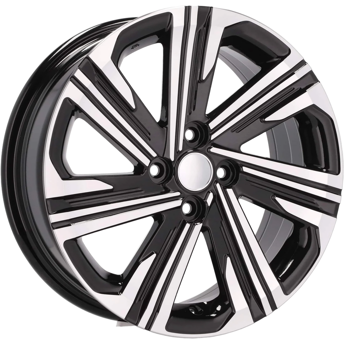 Alu kola pro Toyota D1822 6x16 4x100 ET45 54.1 Black Polished | Wheelsup.cz