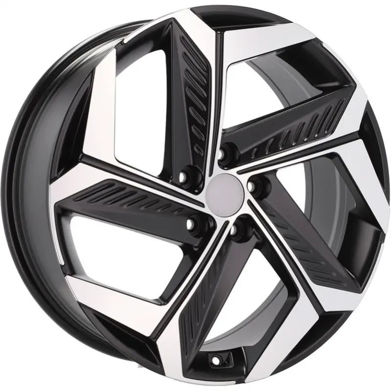 Alu kola pro Hyundai D1926 7.5x18 5x114.3 ET51 67.1 Black Polished | Wheelsup.cz