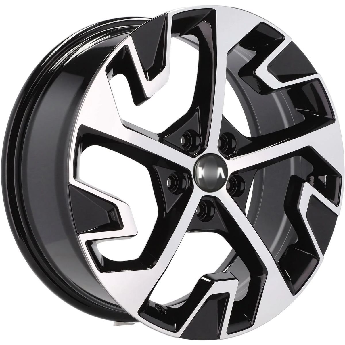 Alu kola pro Kia D1928 7.5x18 5x114.3 ET51 67.1 Black Polished | Wheelsup.cz