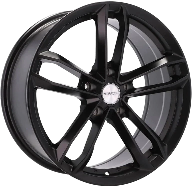 Alu kola HAXER D5276 9.5x19 5x110 ET35 65.1 Black Half Matt | Wheelsup.cz